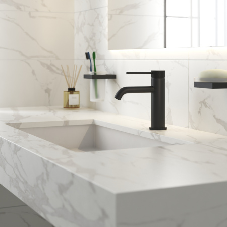 Смеситель для раковины Timo Saona 2461/03F Черный фото