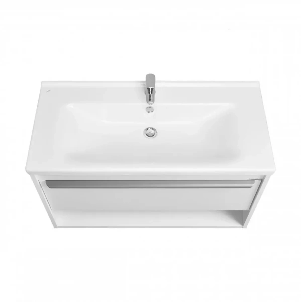 Тумба под раковину Акватон Хоуп 100 1A287401HP2B0 белая матовая фото