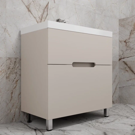 Тумба напольная Style Line Матис 80 ЛС-00002437 крем фото