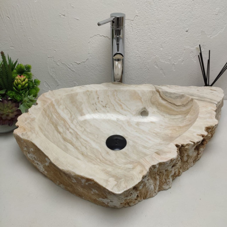 Накладная раковина из оникса Erozy BL EO-01307 (62*43*14) фото