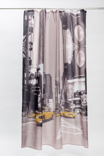 Текстильная шторка для ванной комнаты 200*180 Iddis Basic B24P218i11 фото