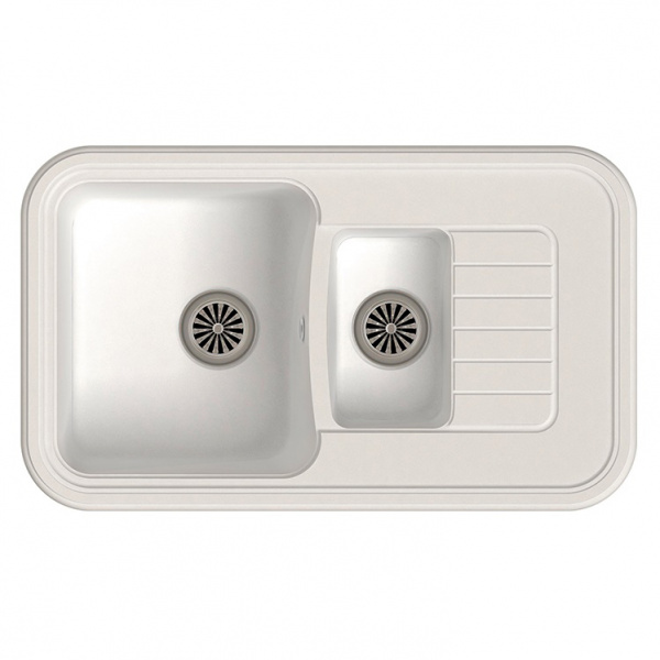 Мойка кухонная Ewigstein Antik A- 60KF иней фото