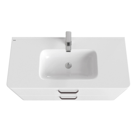 Тумба с раковиной Iddis Brick BRI10WFi95K 100 см фото