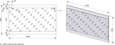 Зеркало Style Line Даллас 140 Люкс СС-00002356 140x80 фото
