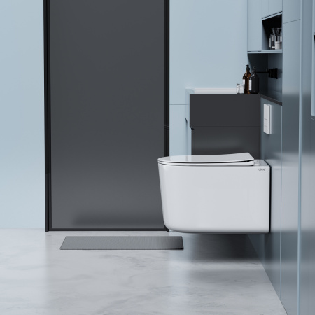 Подвесной унитаз с ультратонким ободком Abber Ultra AC1302 фото