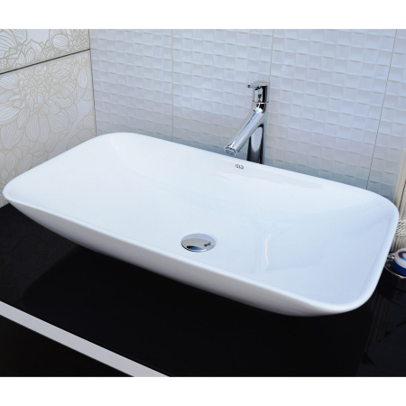 Накладная раковина CeramaLux N 9122 70х40 фото