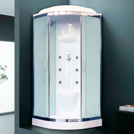 Душевая кабина Royal Bath НК RB100HK7-WC-CH 100x100 фото