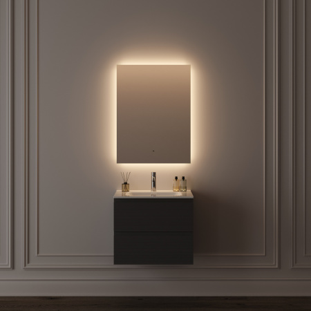 Зеркало с подсветкой Sancos Square 2.0 SQ2.600 60x80 фото