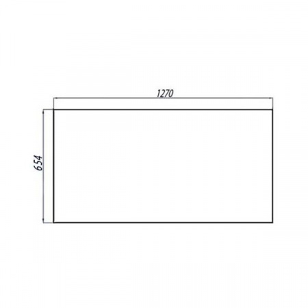 Зеркало Акватон Отель 127 1A107802OT010 фото