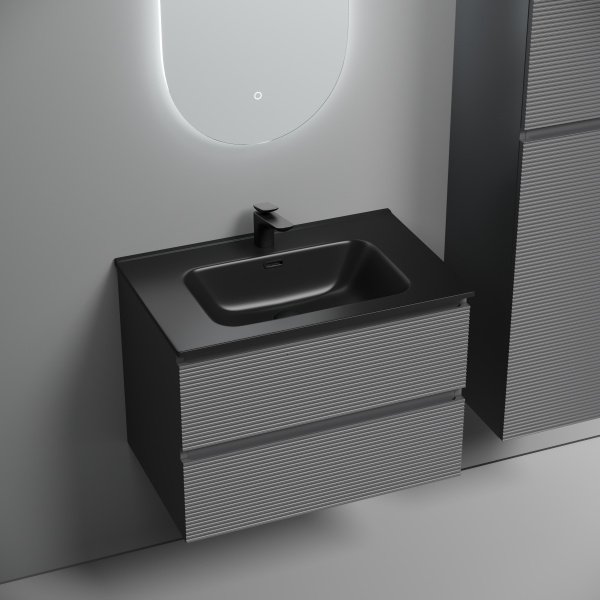 Тумба под раковину Sancos Folk FL70GS Grey soft фото