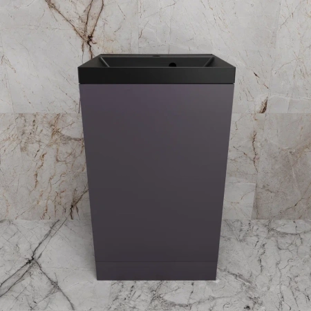 Тумба напольная Style Line Моно ЛС-00002451 графит нубук фото