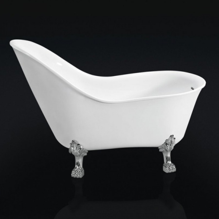 Акриловая ванна BelBagno BB08-1470-CRM 147х78 на ножках фото
