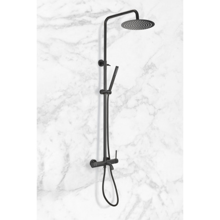 Душевая система Milacio Ultra Onis MCU.151.MB черная матовая фото