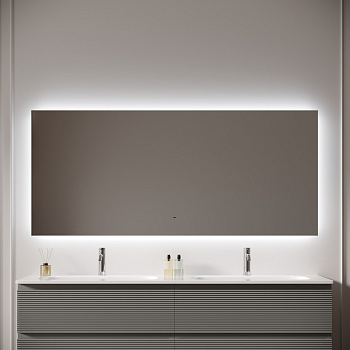 Зеркало с подсветкой Sancos Square 2.0 SQ2.1600 160x80 фото