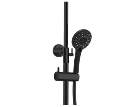 Душевая система (стойка) Kaiser Cezar 06177-2 черная матовая фото