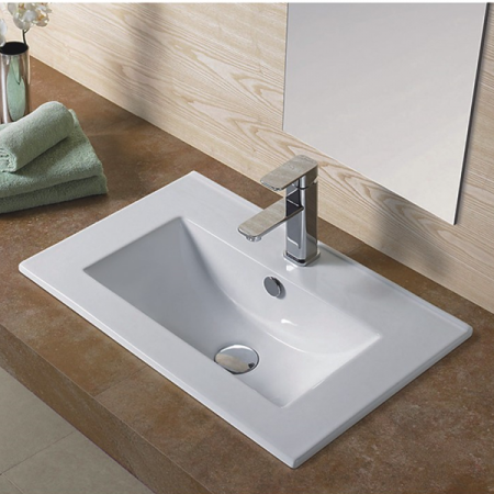 Раковина CeramaLux N YJ-803-100 101х40 фото