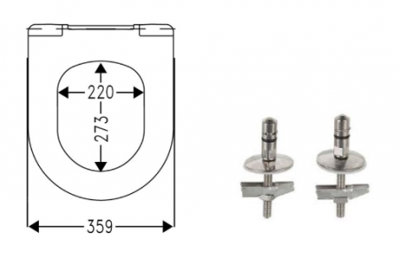 Инсталляция в комплекте с унитазом Roca Dama Senso 893104680 фото