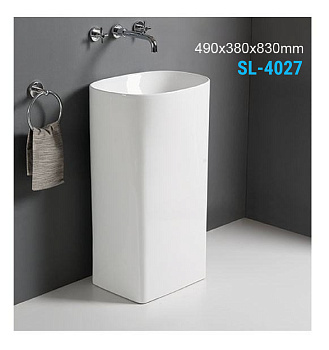 Напольная раковина SantiLine SL-4027 49x38 фото