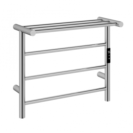 Электрический полотенцесушитель с полочкой Abber Standard AH4614 хром фото
