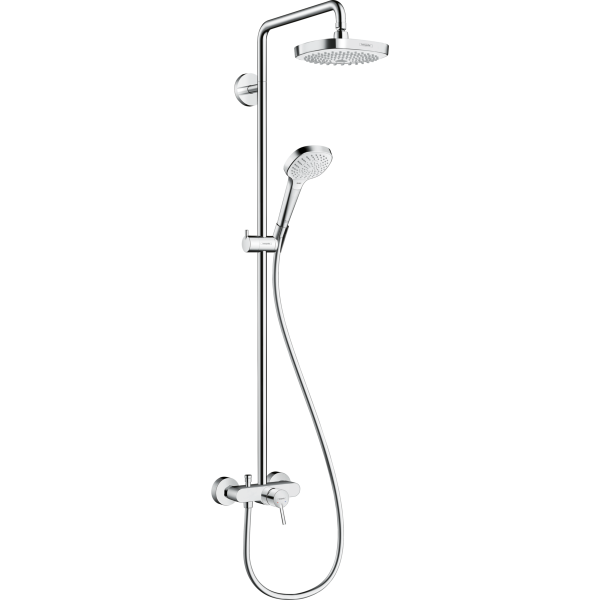 Душевая система (стойка) Hansgrohe Croma Select E 2jet 27258400 фото