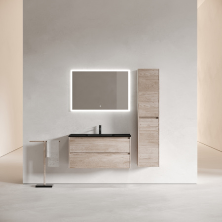 Тумба под раковину Sancos Libra LB100EG дуб галифакс натуральный фото