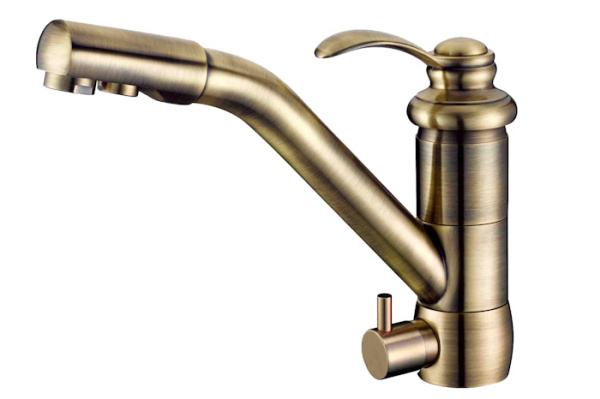 Смеситель для кухни под фильтр Zorg Clean Water ZR 400 KF-47-BR фото