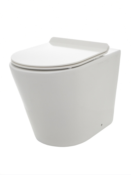 Унитаз приставной AQUAme AQM3001 с сиденьем SoftClose фото