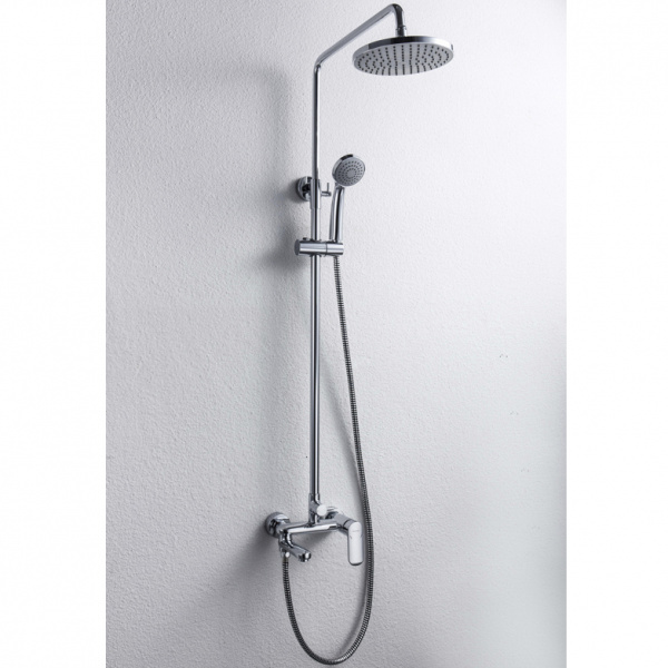 Душевая система (стойка) со смесителем Bravat Opal C F6125183CP-A1-RUS фото