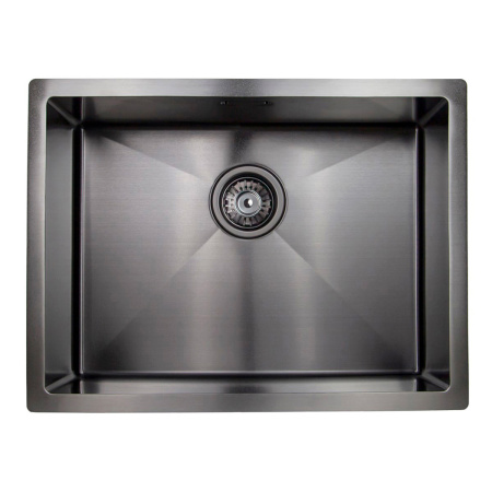 Кухонная мойка из нержавеющей стали Kaiser KSM-5845 58x44 Gun metal фото