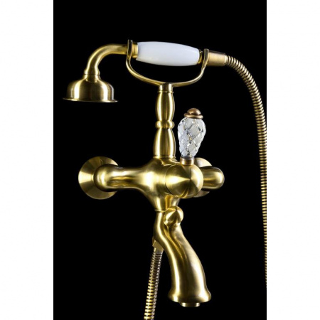 Смеситель для ванны с душем Boheme Crystal 303-CRST фото