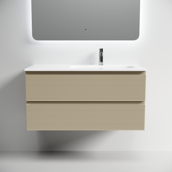 Тумба под раковину Sancos Folk FL100RCP капучино фото