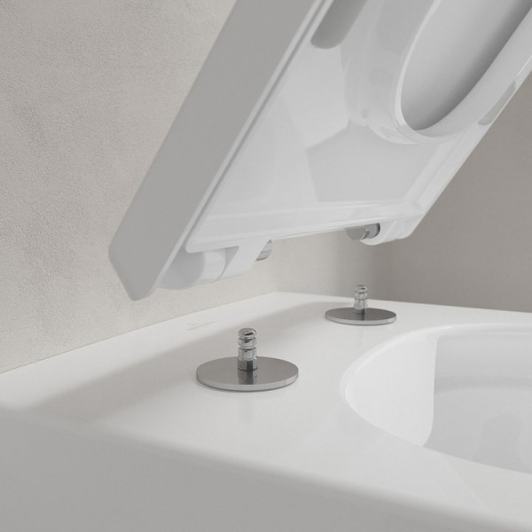 Сиденье для унитаза Villeroy&Boch Memento 2.0 8M24S101 альпийский белый фото