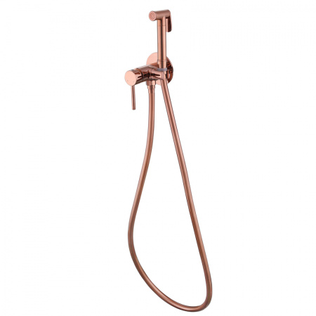 Гигиенический душ со смесителем Abber Wasser Kreis AF8125RG розовое золото фото