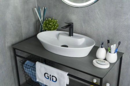 Накладная раковина GID 9398 60,5х36,5 фото