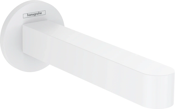 Излив для ванны Hansgrohe Finoris 76410700 белый матовый фото