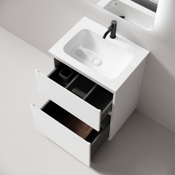 Тумба под раковину Sancos Folk Floor FL60FW белая фото