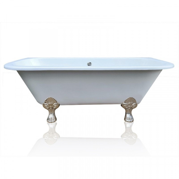 Чугунная ванна Magliezza Elena Cr 170х76 на ножках фото