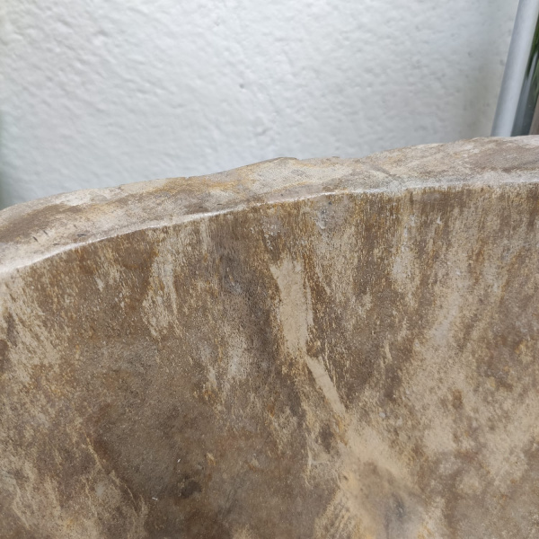 Накладная раковина из окаменелого дерева Fossil Basin OD-01368 (49*39*15) фото