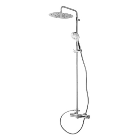 Душевая система (стойка) Cezares Leaf LEAF-CVDA-30-01 хром фото