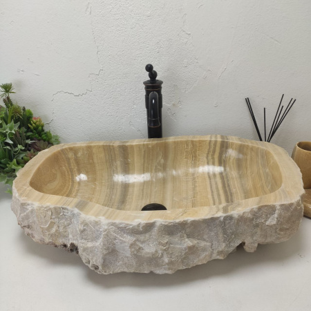 Накладная раковина из оникса Erozy Multy EO-01595 (67*43*15) фото