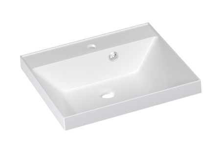 Тумба под раковину Style Line Батлер 50 СС-00002488 белая глянцевая фото