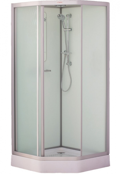 Душевая кабина Esbano ES-90PR ESKB90PR (со стеклянной крышей) 90х90 фото