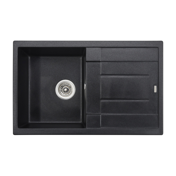 Мойка кухонная Kaiser KGM-7850-BP черный мрамор фото