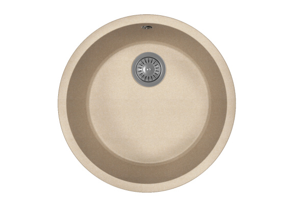 Кухонная мойка ВЕГА ЗЕРО Florentina 22.425.D0440 песочный фото