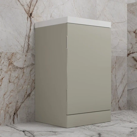 Тумба напольная Style Line Моно ЛС-00002452 серая галька фото