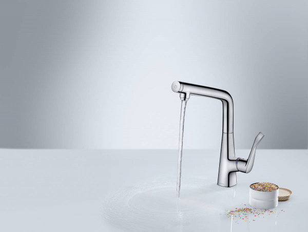 Смеситель для кухни Hansgrohe Metris Select 14883800 фото