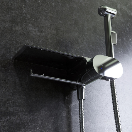 Гигиенический душ со смесителем и полочкой Am.Pm F0202600 фото