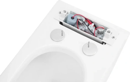 Унитаз приставной с импульсным смывом Abber Rechteck AC1213P с сиденьем микролифт фото