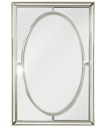 Зеркало в раме Art-Zerkalo Romantica MD1678SL 79x117 серебро фото