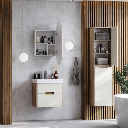 Шкаф-пенал Акватон Оливия 1A254603OLVG0 фото